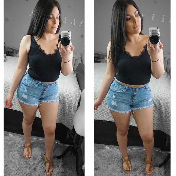 Basic crop top - Picture 2 of 3